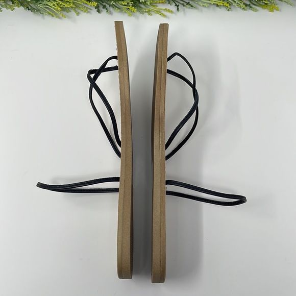 Aqua Womens AQ-Zues Leather Open Toe Strappy Sandal - Picture 7 of 10